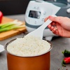 image:imageYum Asia Panda Mini Rice Cooker With Ninja Ceramic Bowl and Advanced Fuzzy Logic 35 cup 063 litre 4 Rice Cooking Functions 4 Multicooker functions Digital LED display  120VWhite and Grey