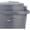 image:imageYum Asia Panda Mini Rice Cooker With Ninja Ceramic Bowl and Advanced Fuzzy Logic 35 cup 063 litre 4 Rice Cooking Functions 4 Multicooker functions Digital LED display  120VCobalt Grey
