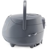 image:imageYum Asia Panda Mini Rice Cooker With Ninja Ceramic Bowl and Advanced Fuzzy Logic 35 cup 063 litre 4 Rice Cooking Functions 4 Multicooker functions Digital LED display  120VCobalt Grey