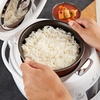 image:imageYum Asia Panda Mini Rice Cooker With Ninja Ceramic Bowl and Advanced Fuzzy Logic 35 cup 063 litre 4 Rice Cooking Functions 4 Multicooker functions Digital LED display  120VWhite and Grey