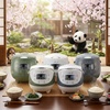 image:imageYum Asia Panda Mini Rice Cooker With Ninja Ceramic Bowl and Advanced Fuzzy Logic 35 cup 063 litre 4 Rice Cooking Functions 4 Multicooker functions Digital LED display  120VWhite and Grey