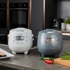 image:imageYum Asia Panda Mini Rice Cooker With Ninja Ceramic Bowl and Advanced Fuzzy Logic 35 cup 063 litre 4 Rice Cooking Functions 4 Multicooker functions Digital LED display  120VCobalt Grey